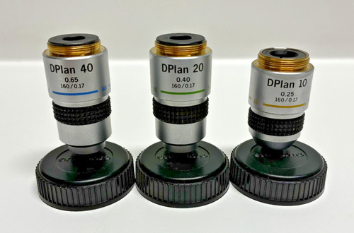 Set olympus microscope - set, of